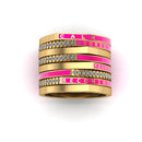 I AM Words Ring Stack