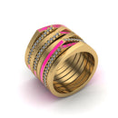 I AM Words Ring Stack