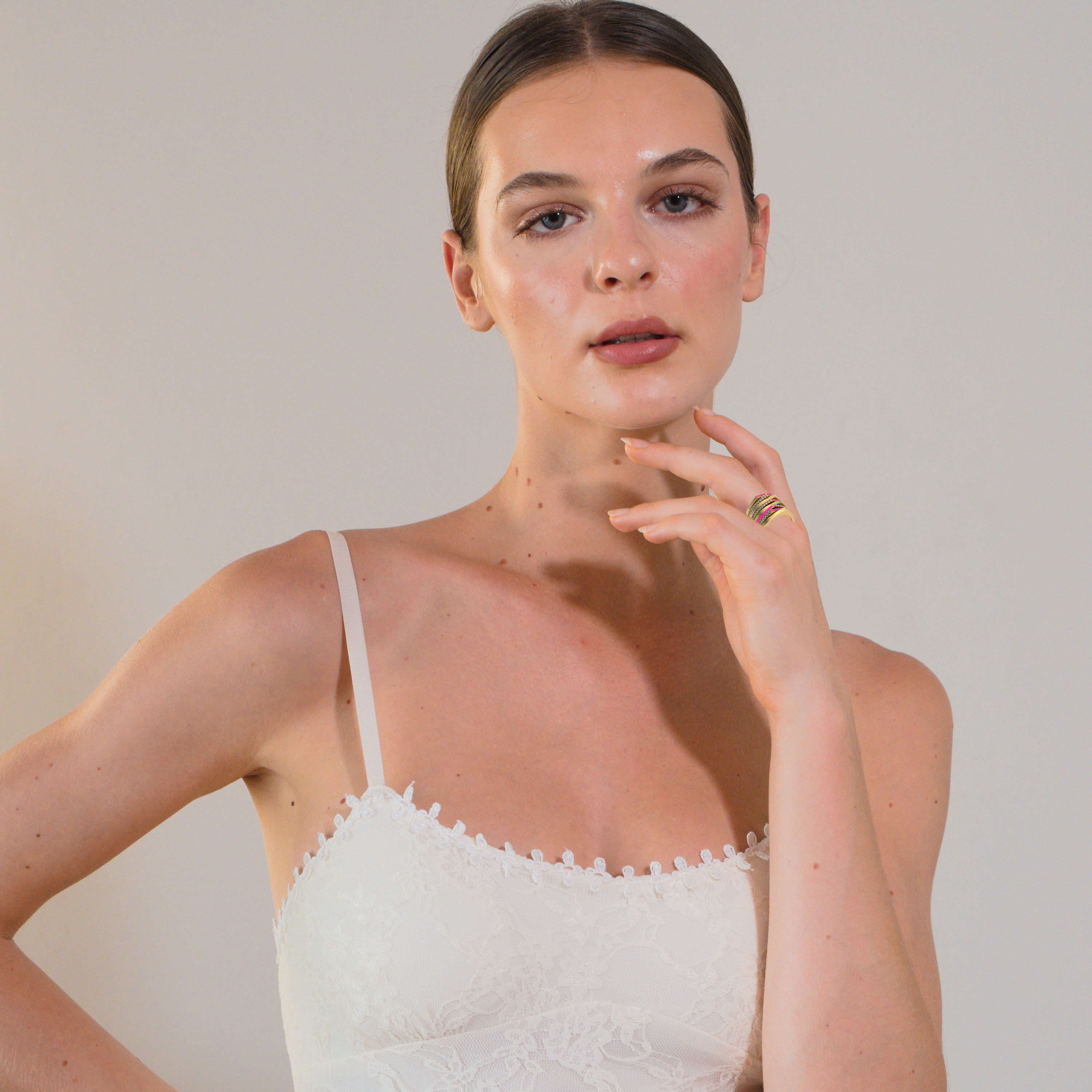 I AM Words Ring Stack