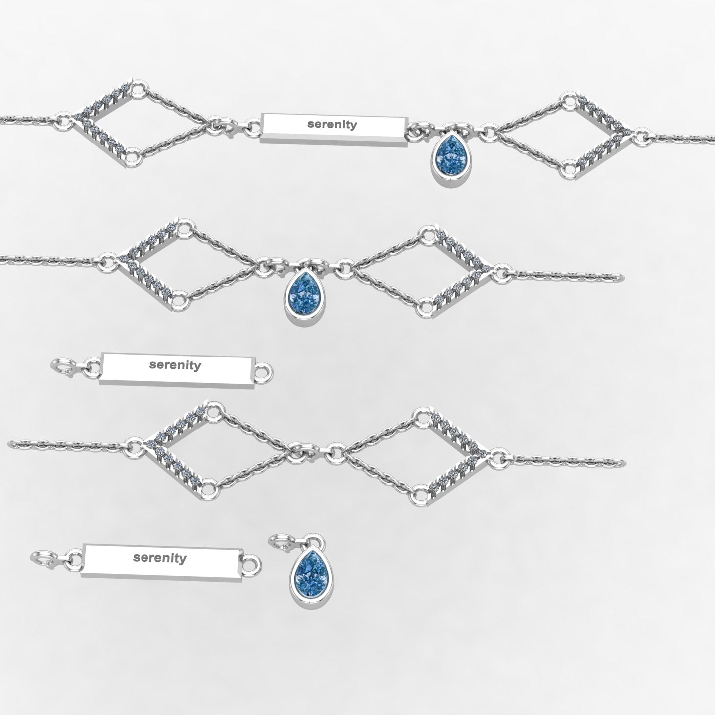 Bar & Seed with Pearl Bracelet