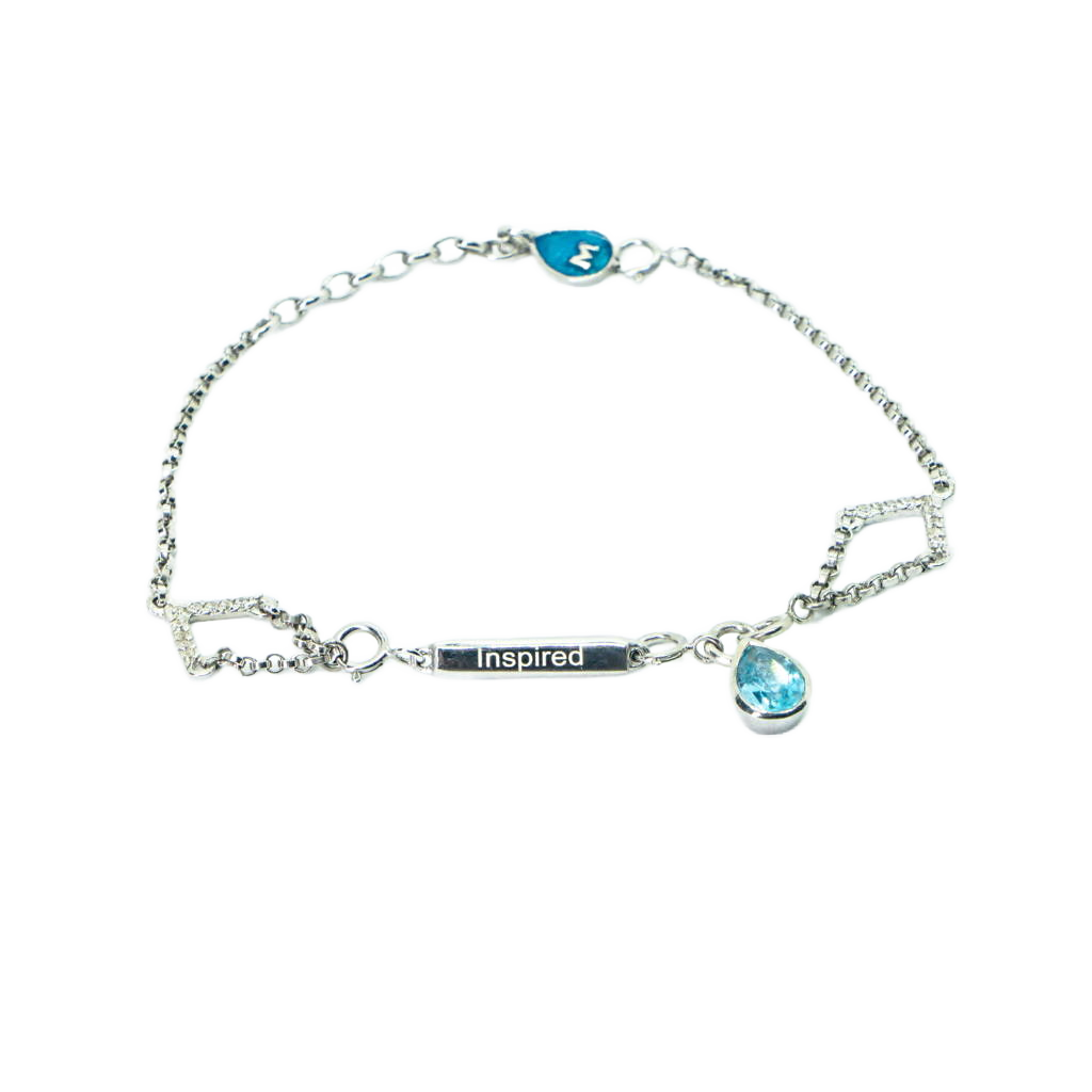 Bar & Seed with Pearl Bracelet