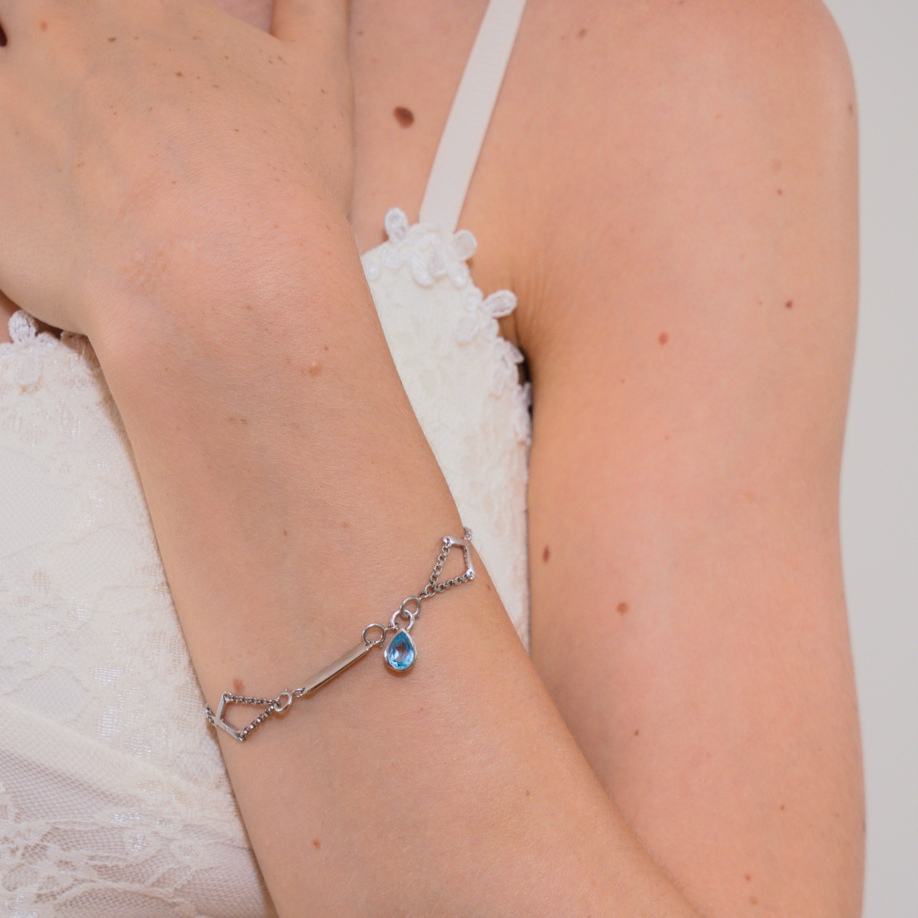 Bar & Seed with Pearl Bracelet