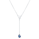 Hanging Pearl & Interchangeable Words Necklace